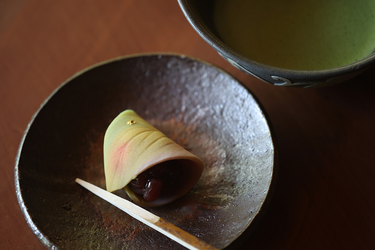 霜月の喫茶のお菓子