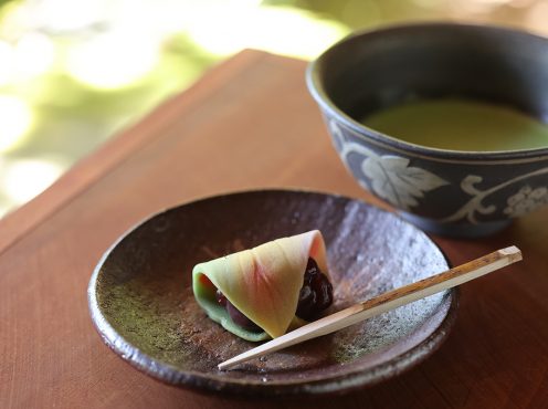 茜庵　喫茶のお菓子