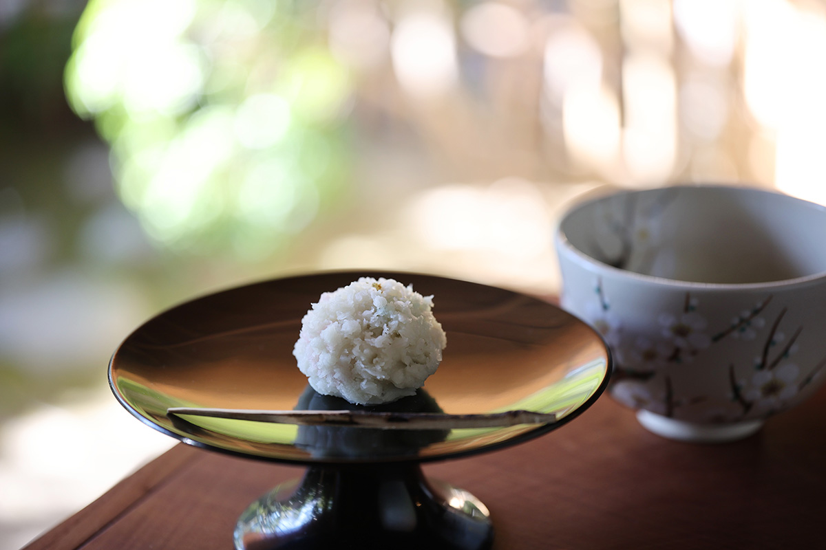 茜庵　喫茶のお菓子